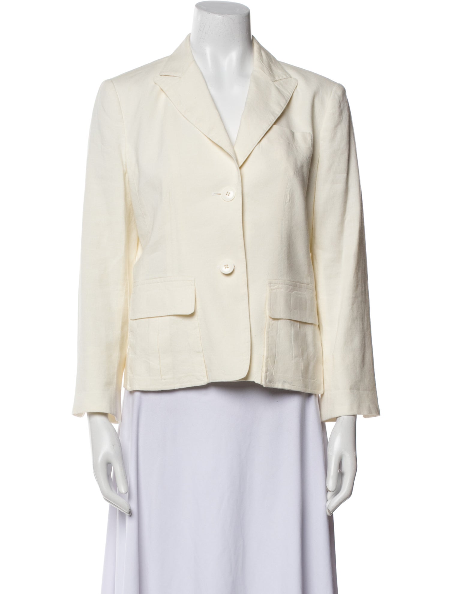Charles Nolan Linen Blazer