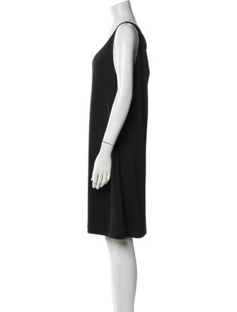 Charles Nolan Scoop Neck Knee-Length Dress