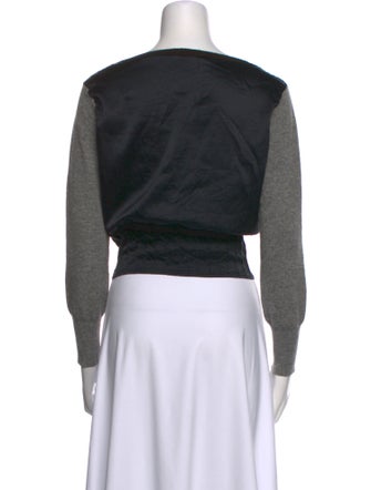 Charles Nolan Merino Wool Printed Sweater