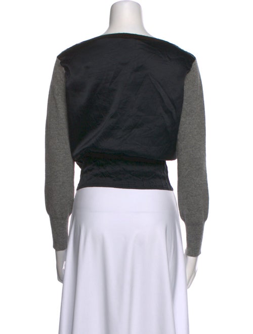 Charles Nolan Merino Wool Printed Sweater