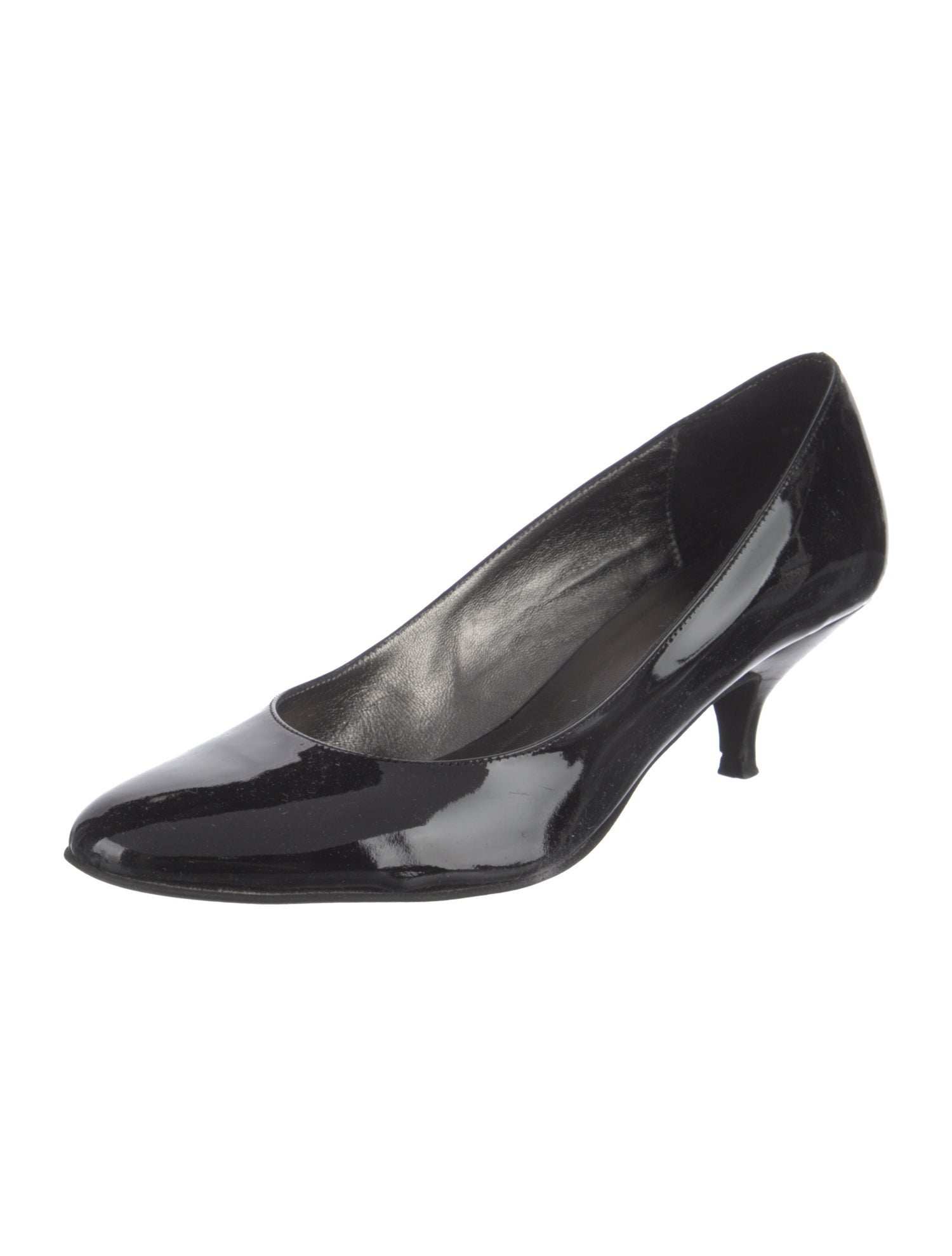 Charles Nolan Patent Leather Pumps
