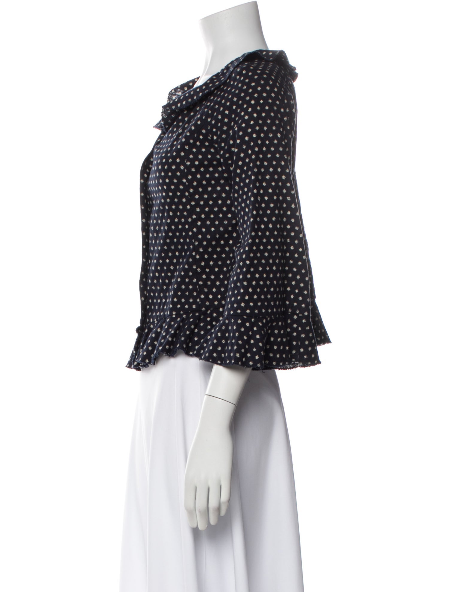 Charles Nolan Printed Evening Jacket