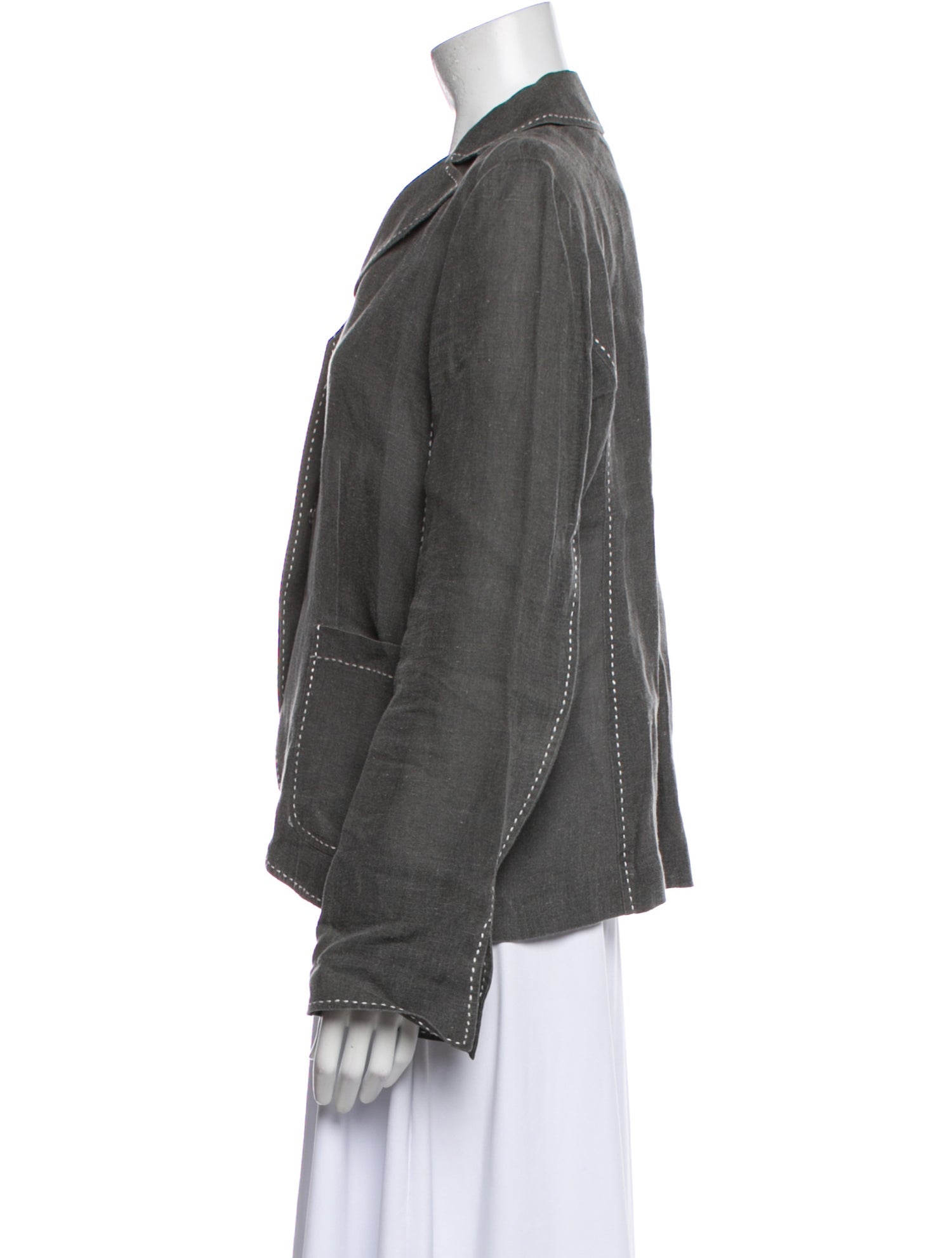 Charles Nolan Linen Blazer