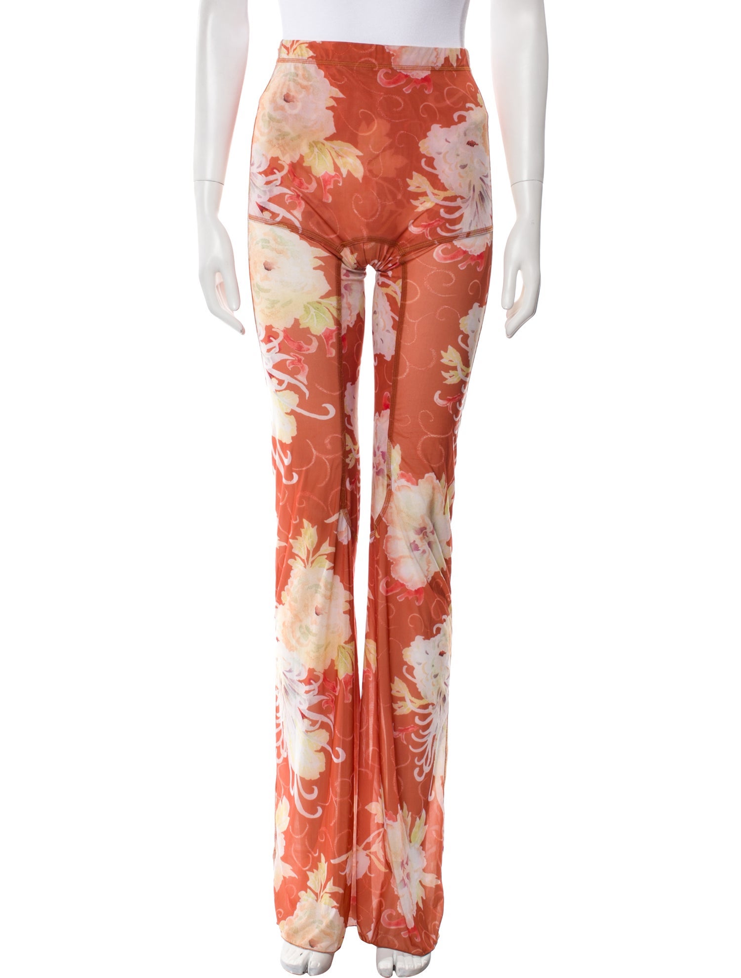 Charlotte Knowles Printed Straight Leg Pants