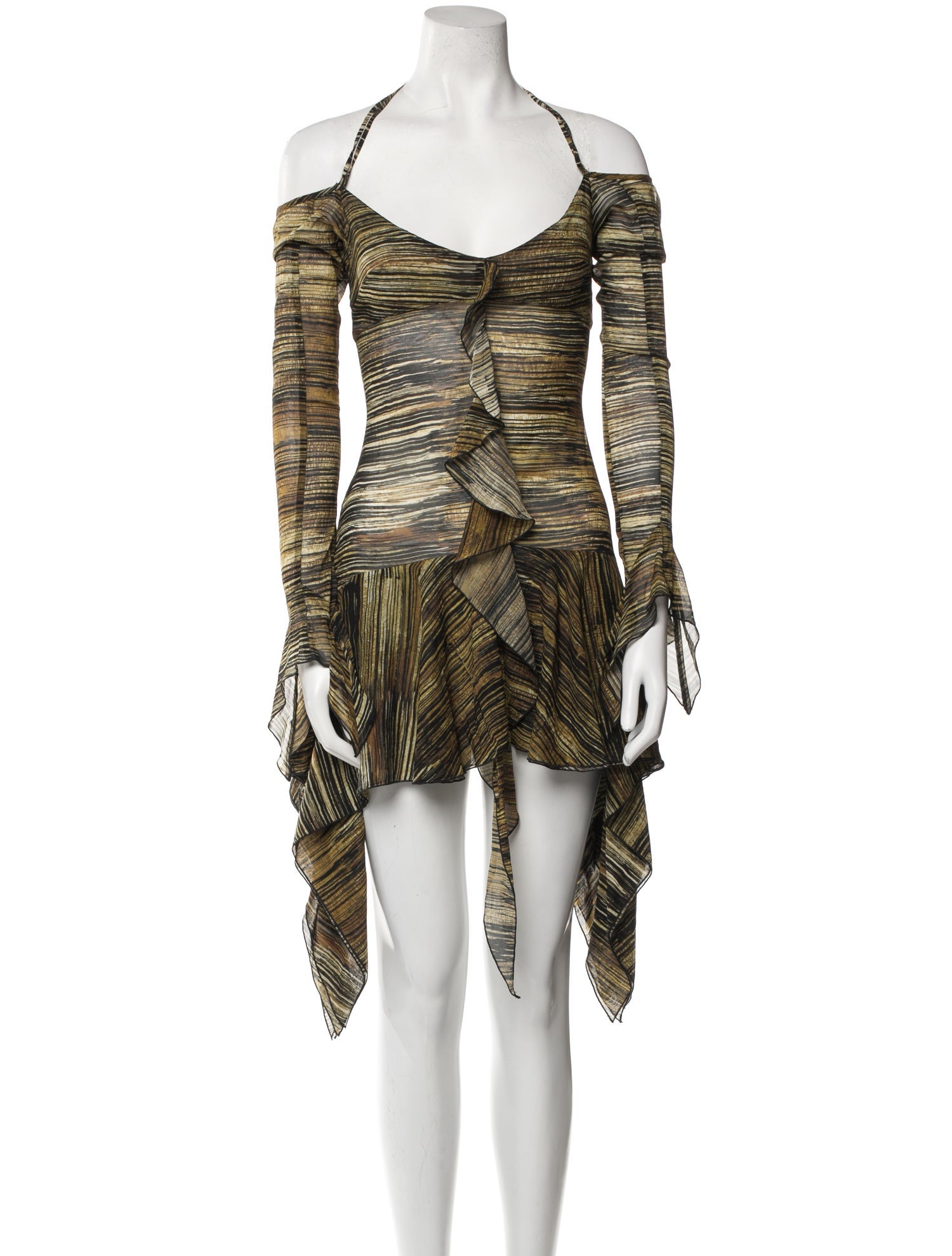 Charlotte Knowles Silk Mini Dress