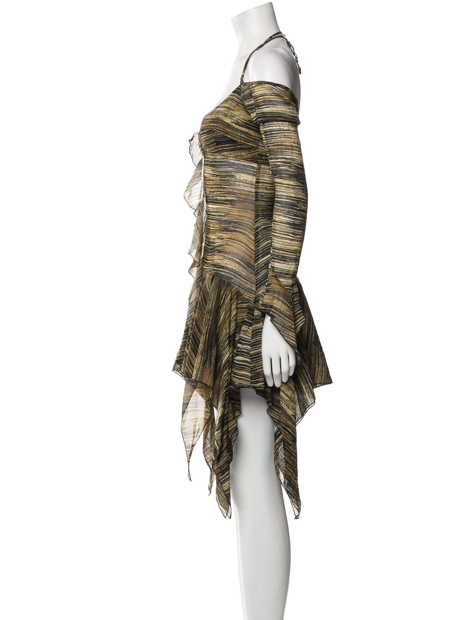 Charlotte Knowles Silk Mini Dress