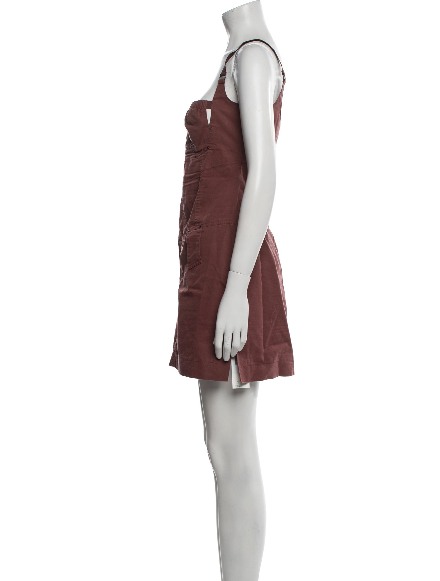 Charlotte Knowles Square Neckline Mini Dress