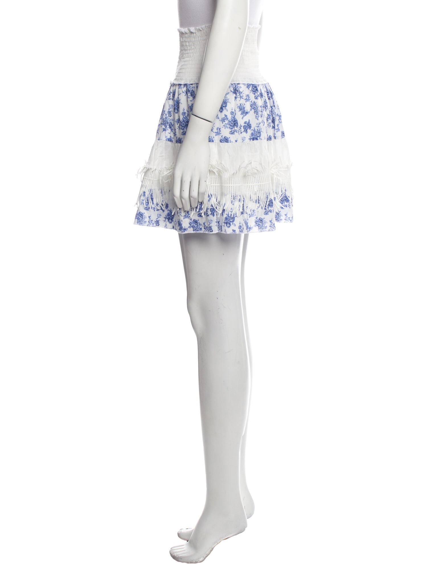 Chio Floral Print Mini Skirt w/ Tags