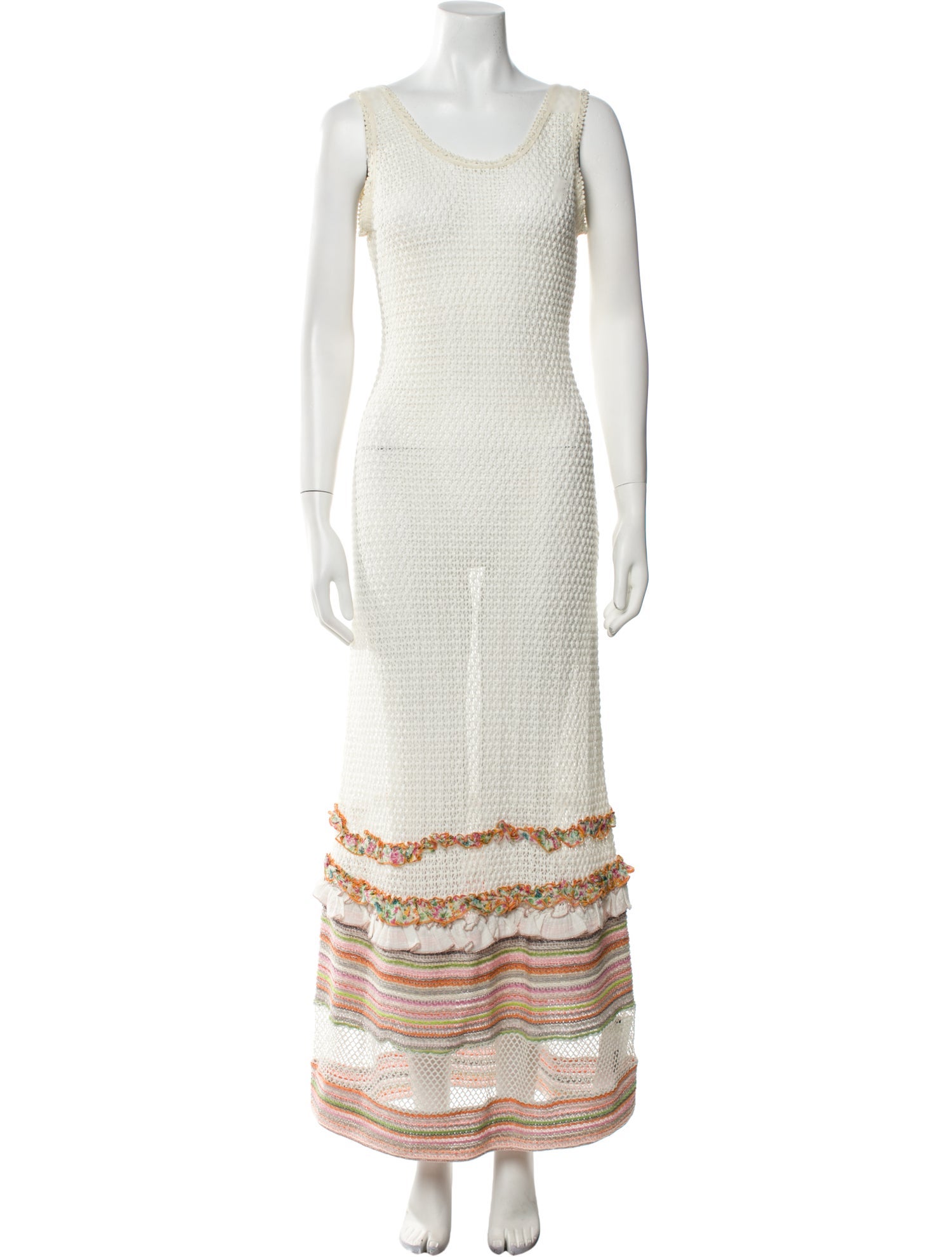 Chio Printed Long Dress