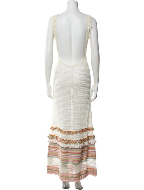 Chio Printed Long Dress