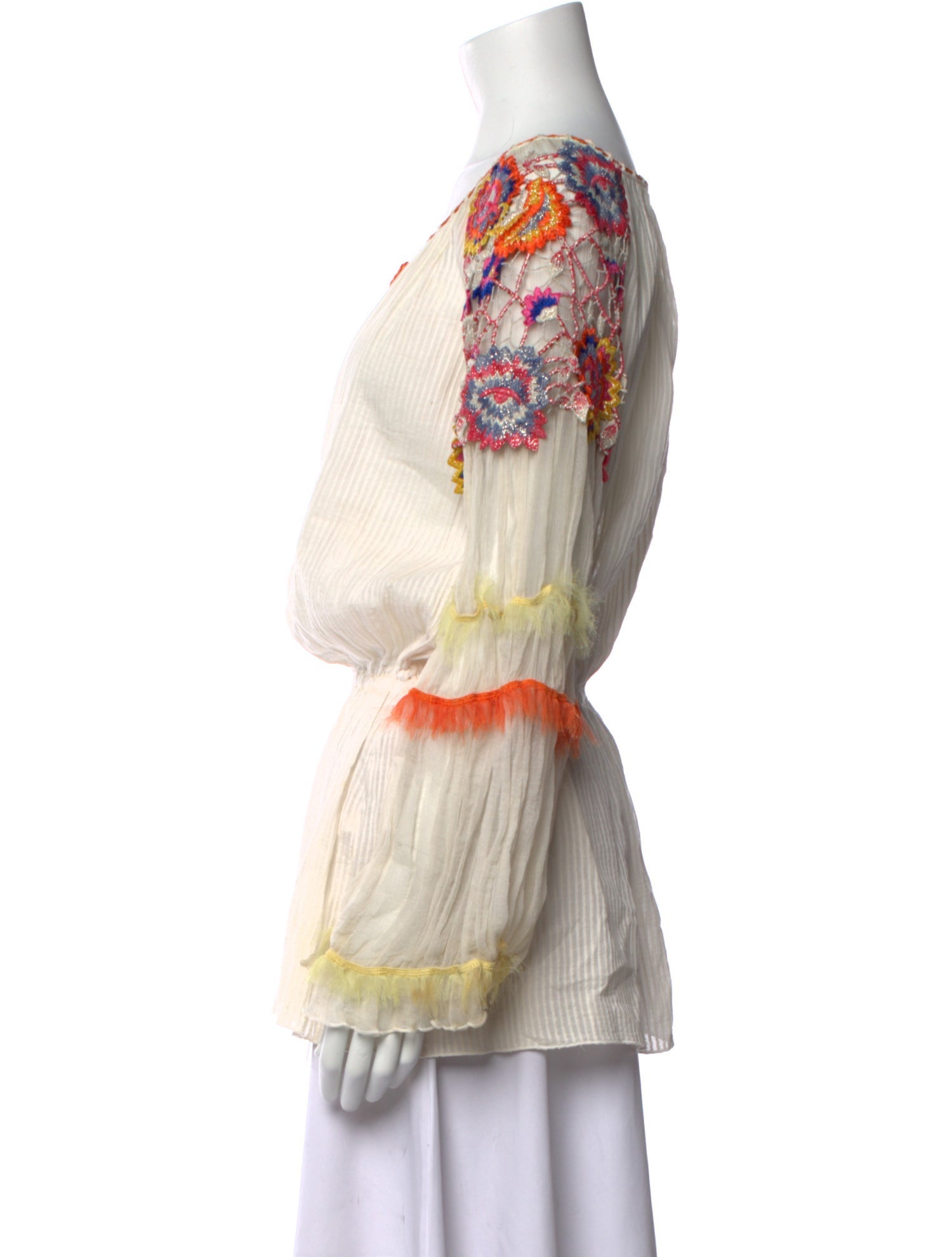 Chio Silk Printed Blouse