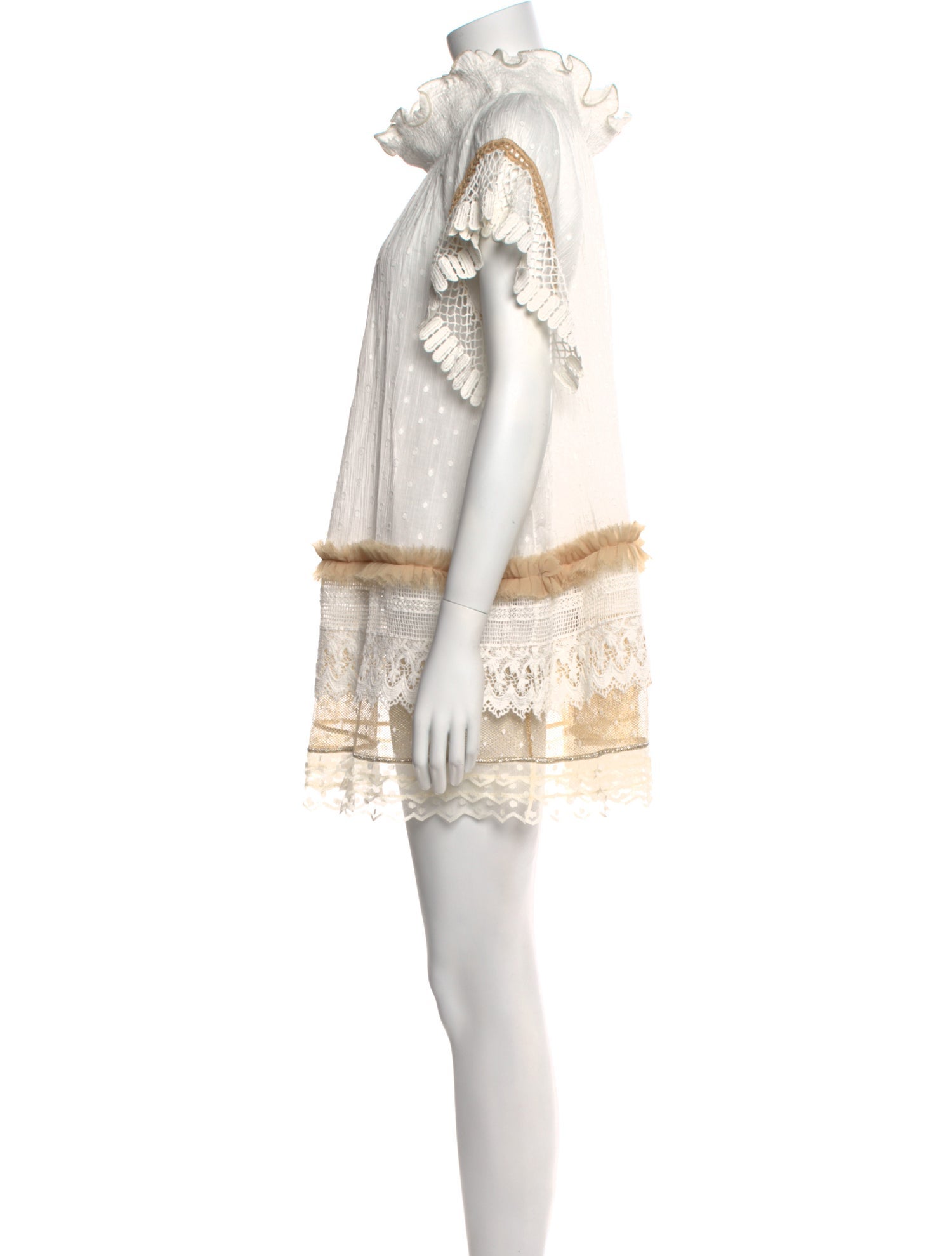 Chio Striped Mini Dress