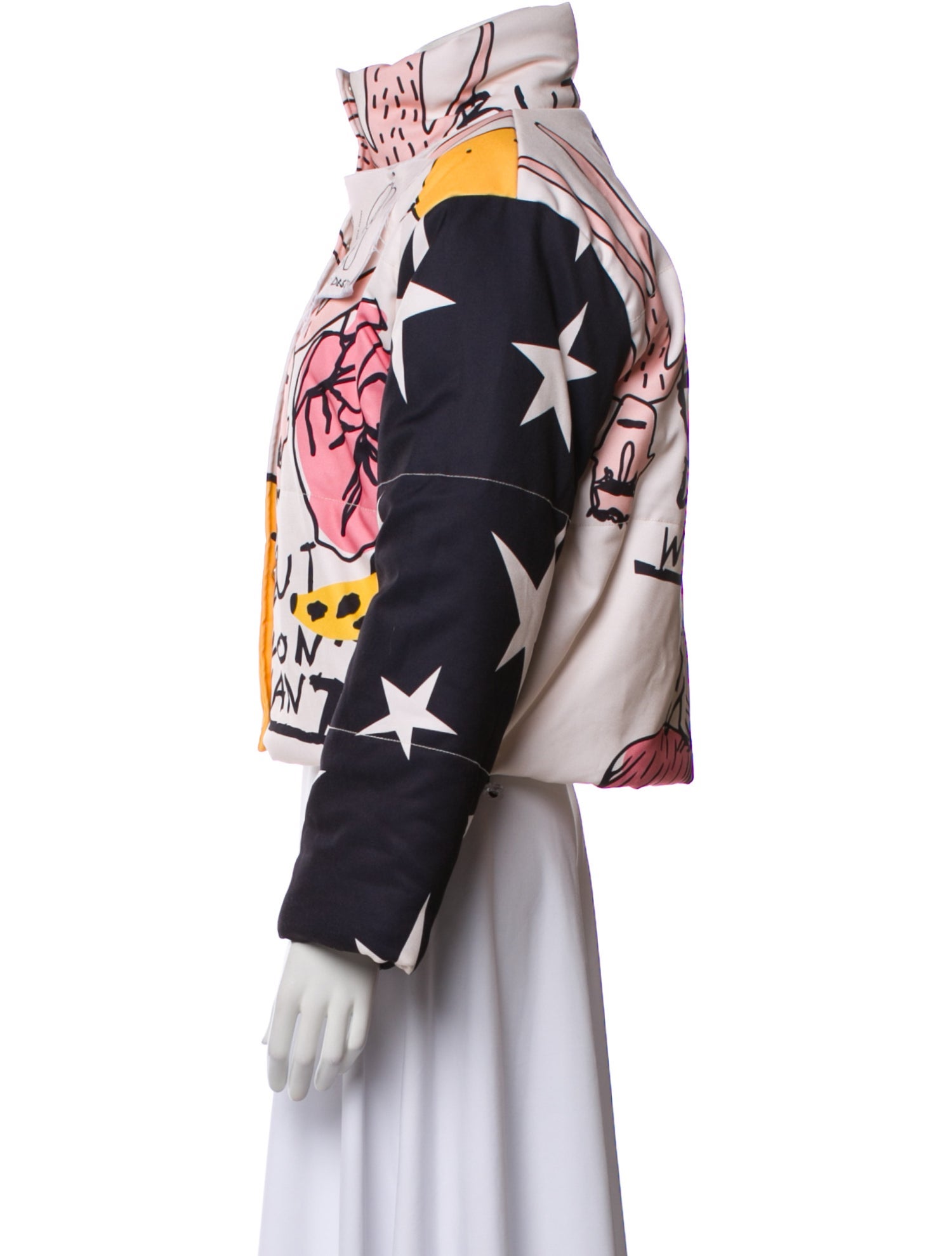 C'emandier Graphic Print Jacket