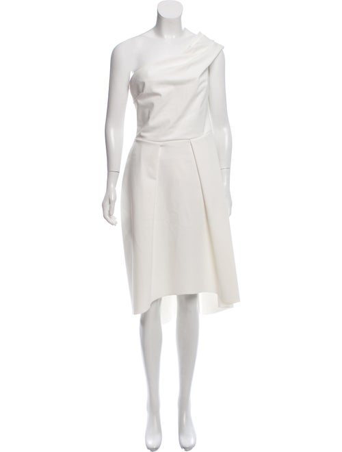 Chiara Boni One-Shoulder Midi Length Dress w/ Tags