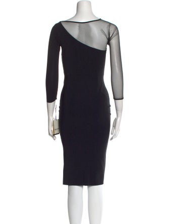 La Petite Robe di Chiara Boni Bateau Neckline Midi Length Dress