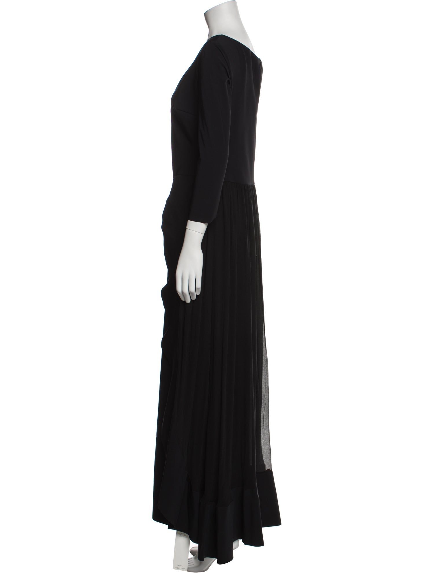 Chiara Boni V-Neck Long Dress