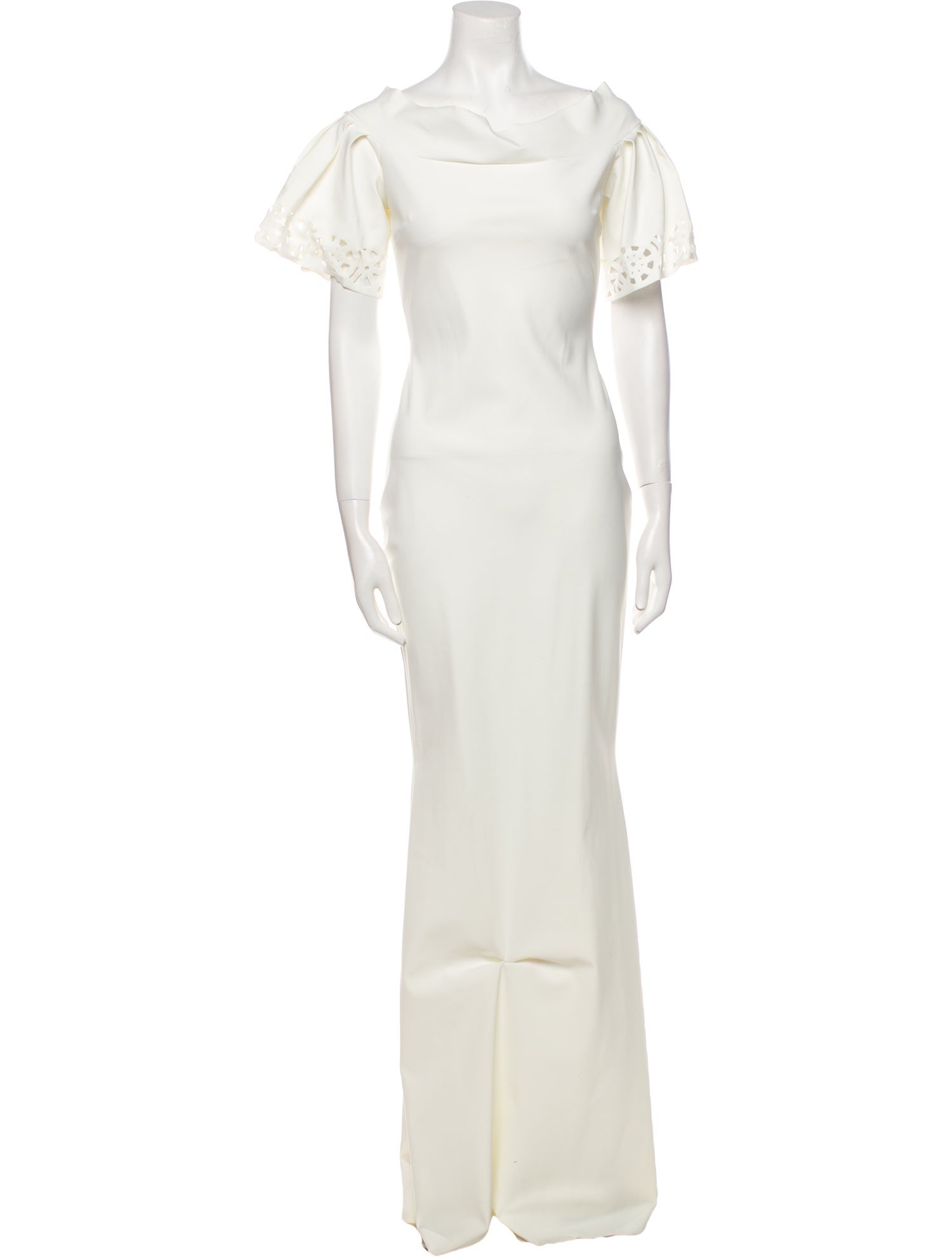 Chiara Boni Cowl Neck Long Dress