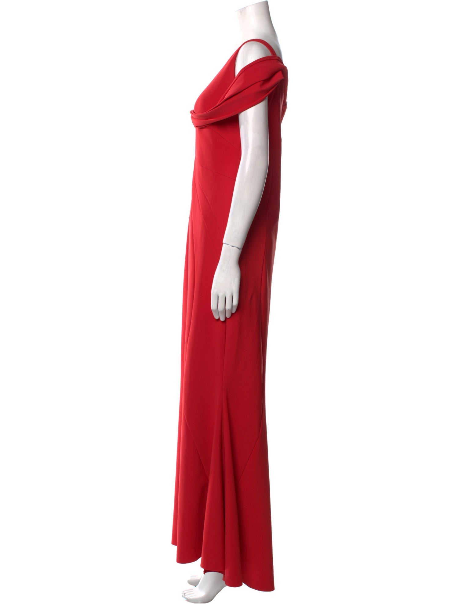Chiara Boni V-Neck Long Dress