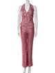 Chiara Boni Sequin Embellishments Pant Set
