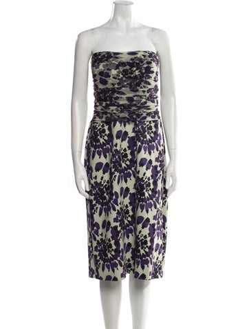 Chiara Boni Dresses Floral Print Long Dress XL