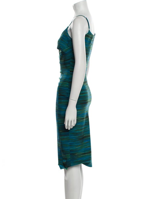 Chiara Boni Striped Knee-Length Dress