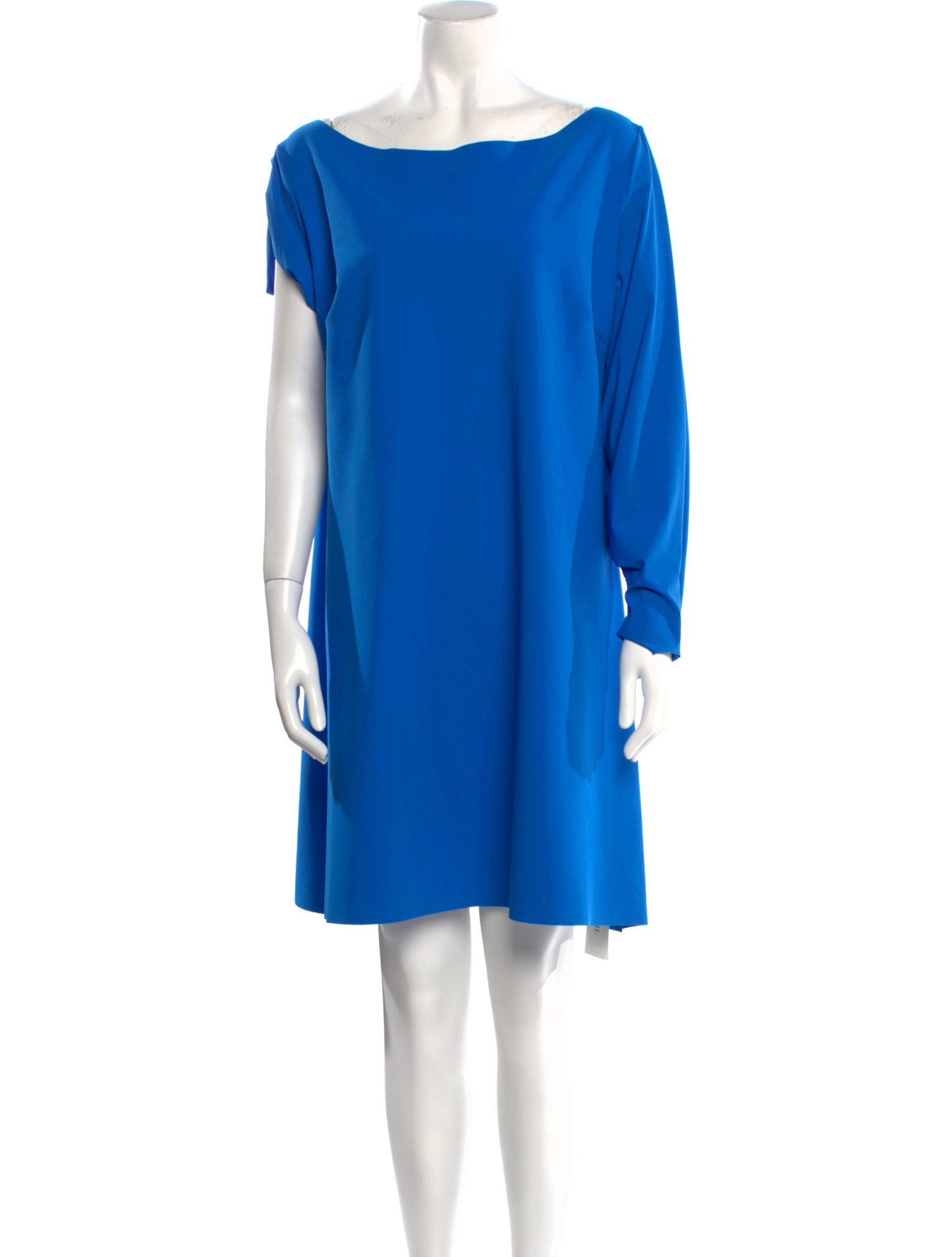 Chiara Boni Bateau Neckline Mini Dress