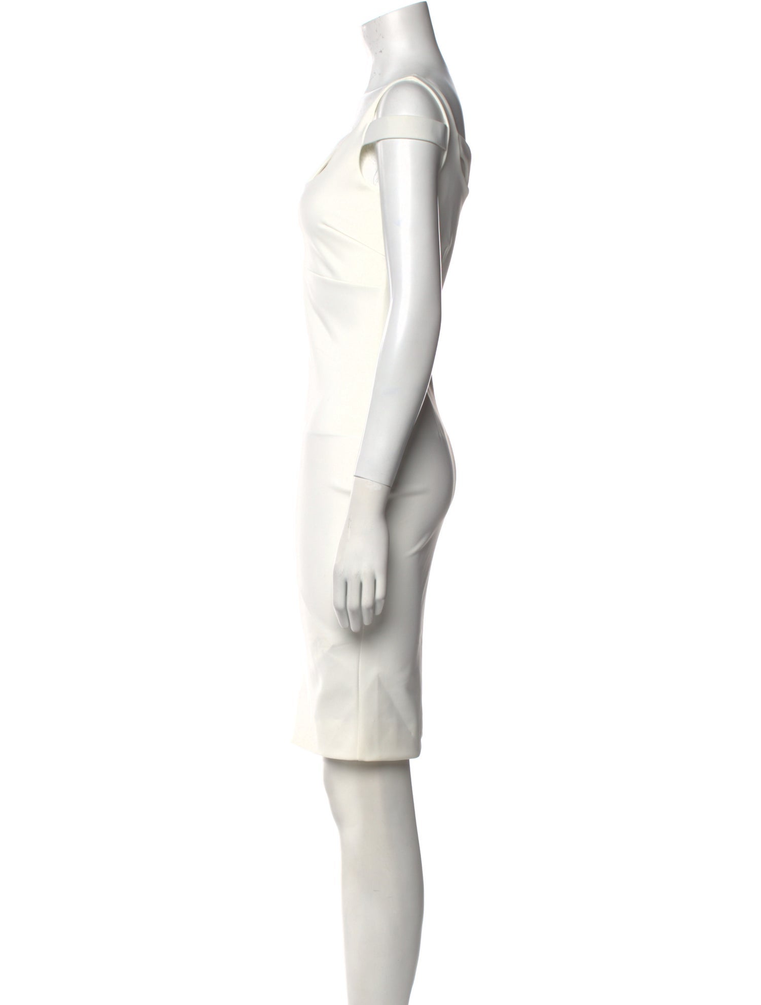 Chiara Boni Square Neckline Knee-Length Dress