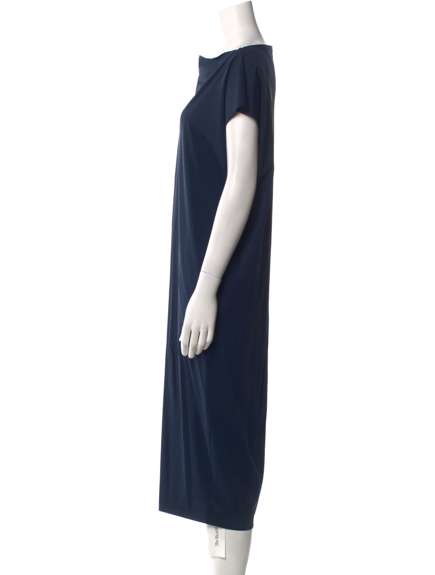 Chiara Boni Bateau Neckline Midi Length Dress