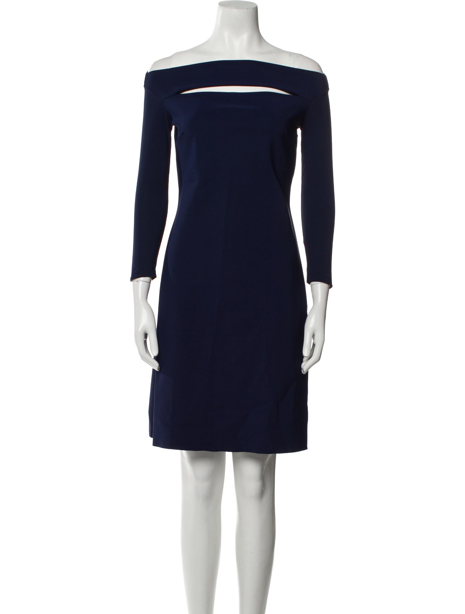 Chiara Boni Off-The-Shoulder Mini Dress