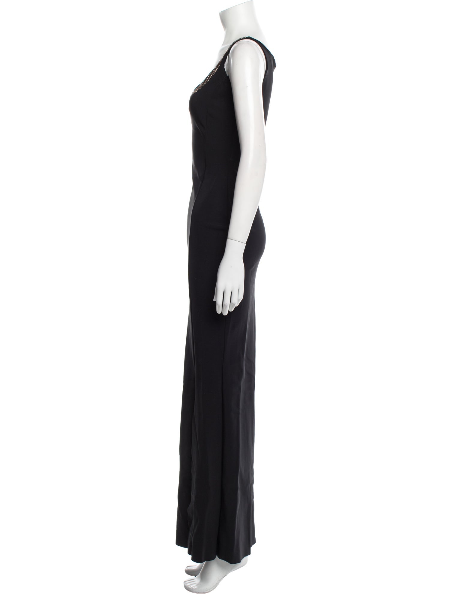 Chiara Boni Scoop Neck Long Dress