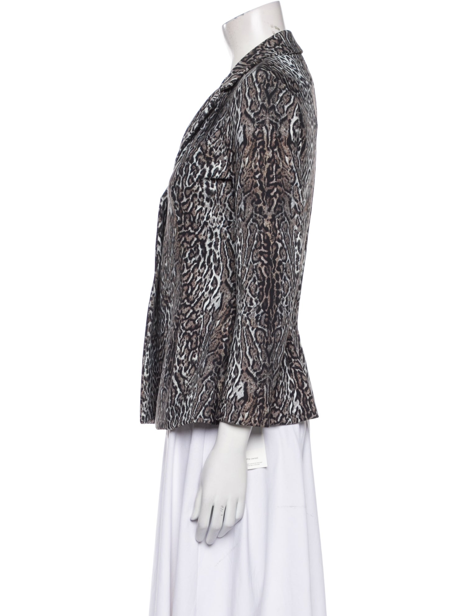 Chiara Boni Animal Print Blazer w/ Tags