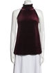 Chiara Boni Turtleneck Sleeveless Blouse