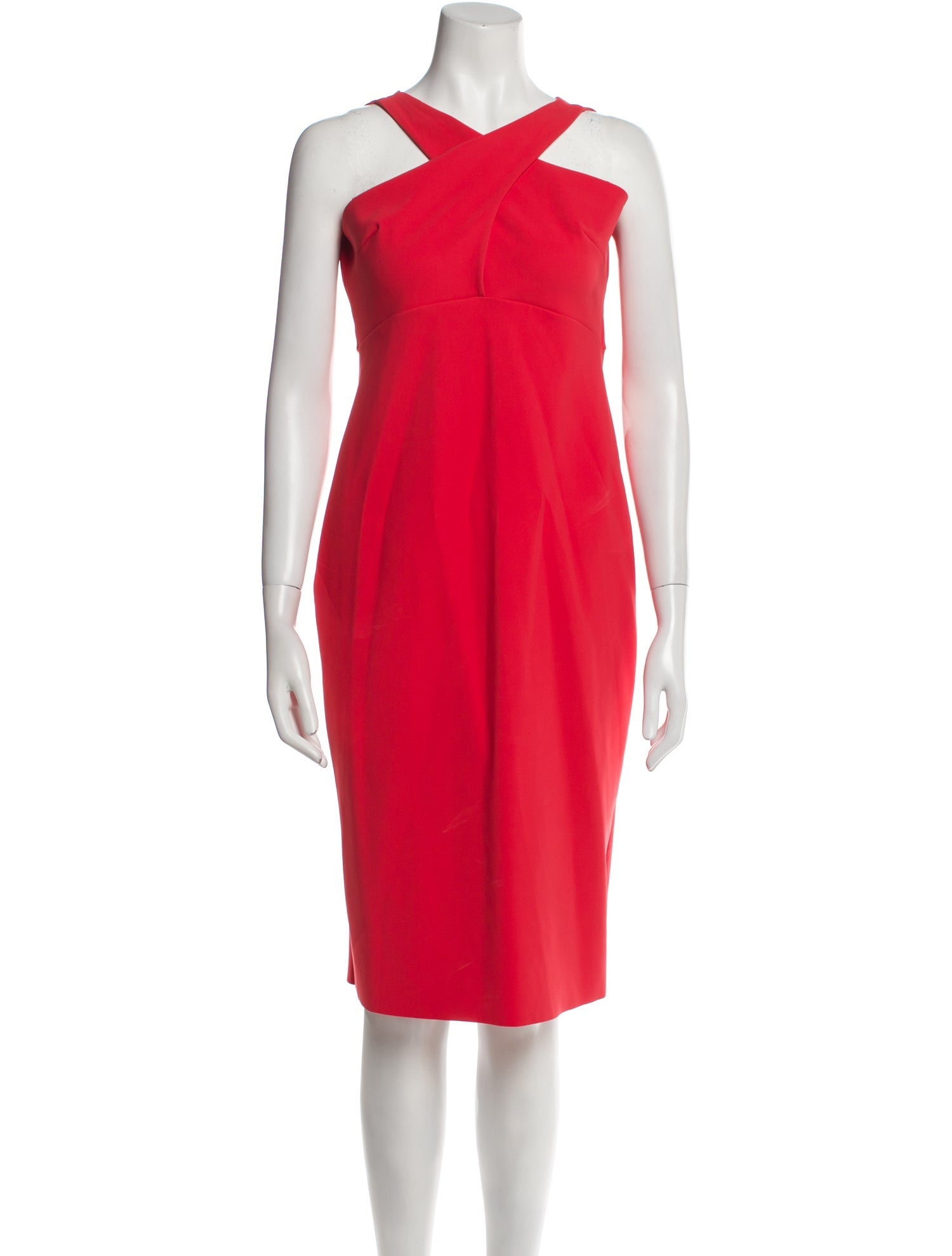 Chiara Boni Halterneck Knee-Length Dress