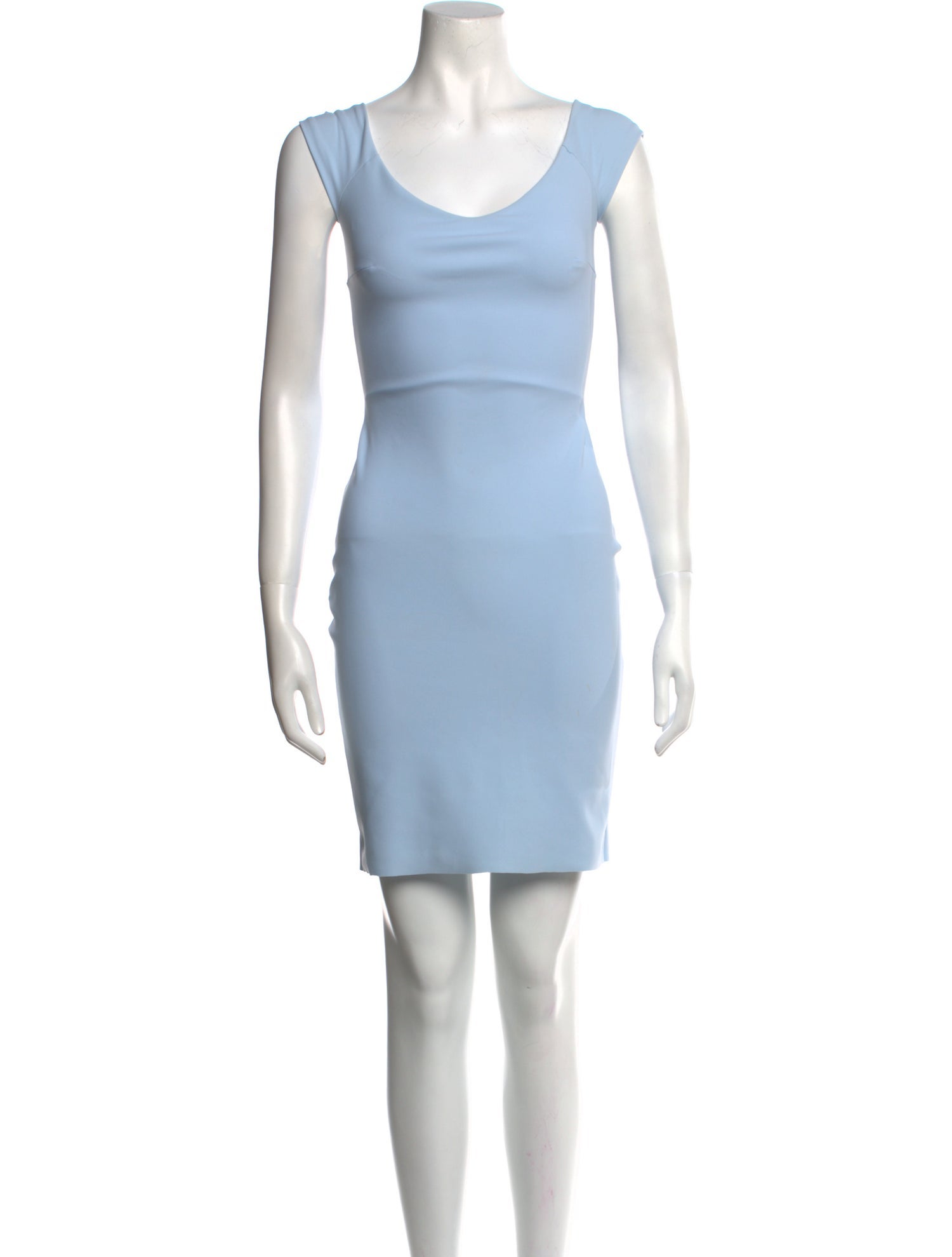 Chiara Boni Scoop Neck Mini Dress