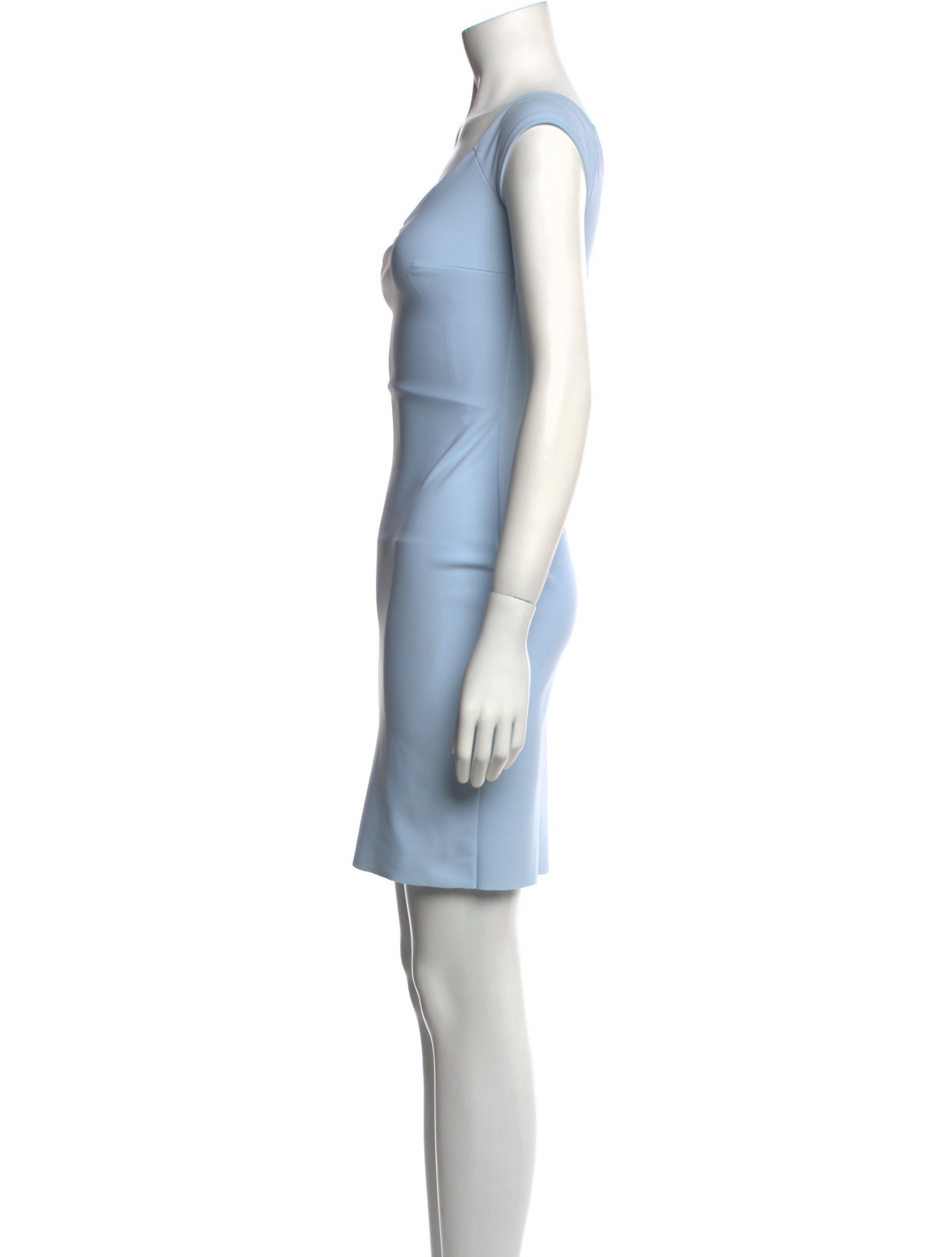 Chiara Boni Scoop Neck Mini Dress
