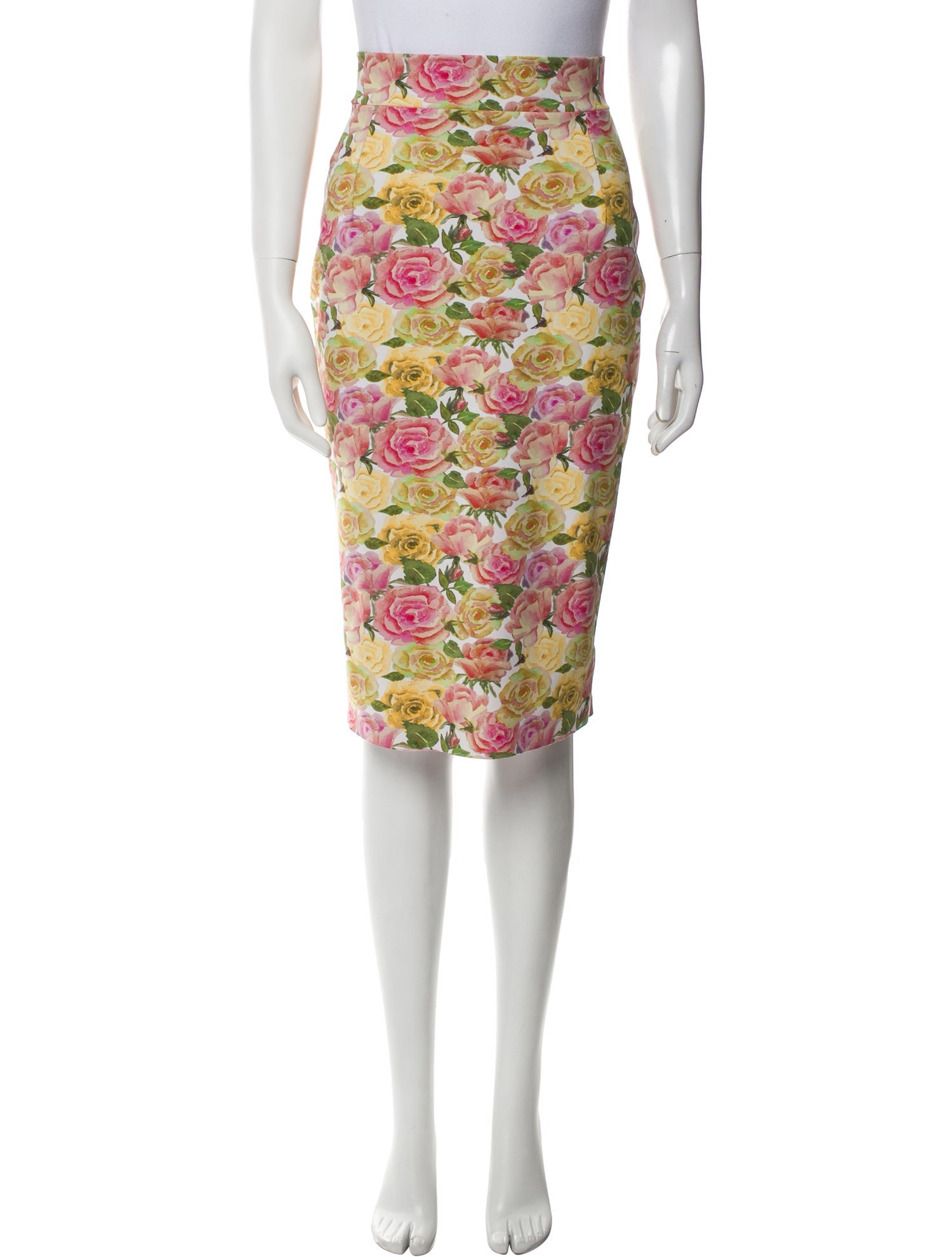 Chiara Boni Floral Print Knee-Length Skirt
