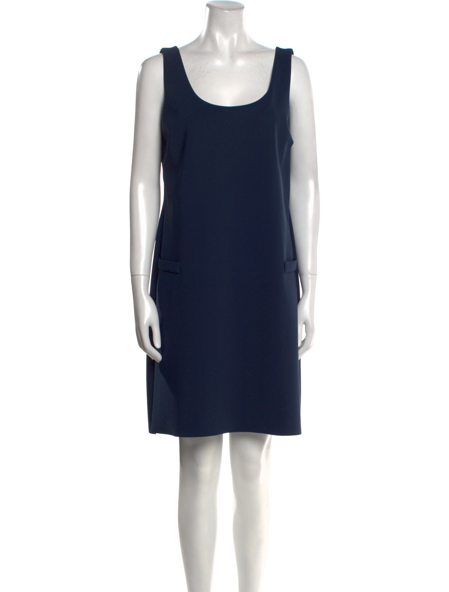 Chiara Boni Scoop Neck Mini Dress