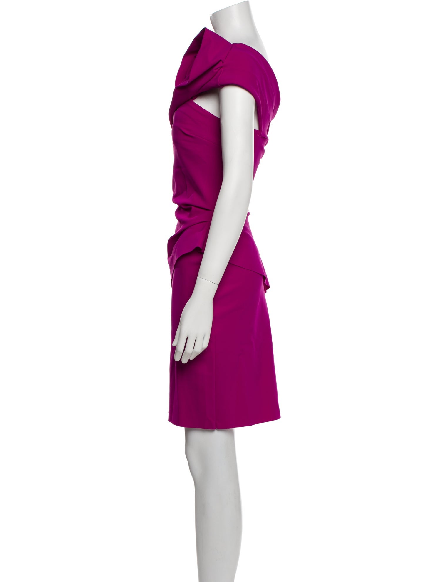 Chiara Boni One-Shoulder Mini Dress