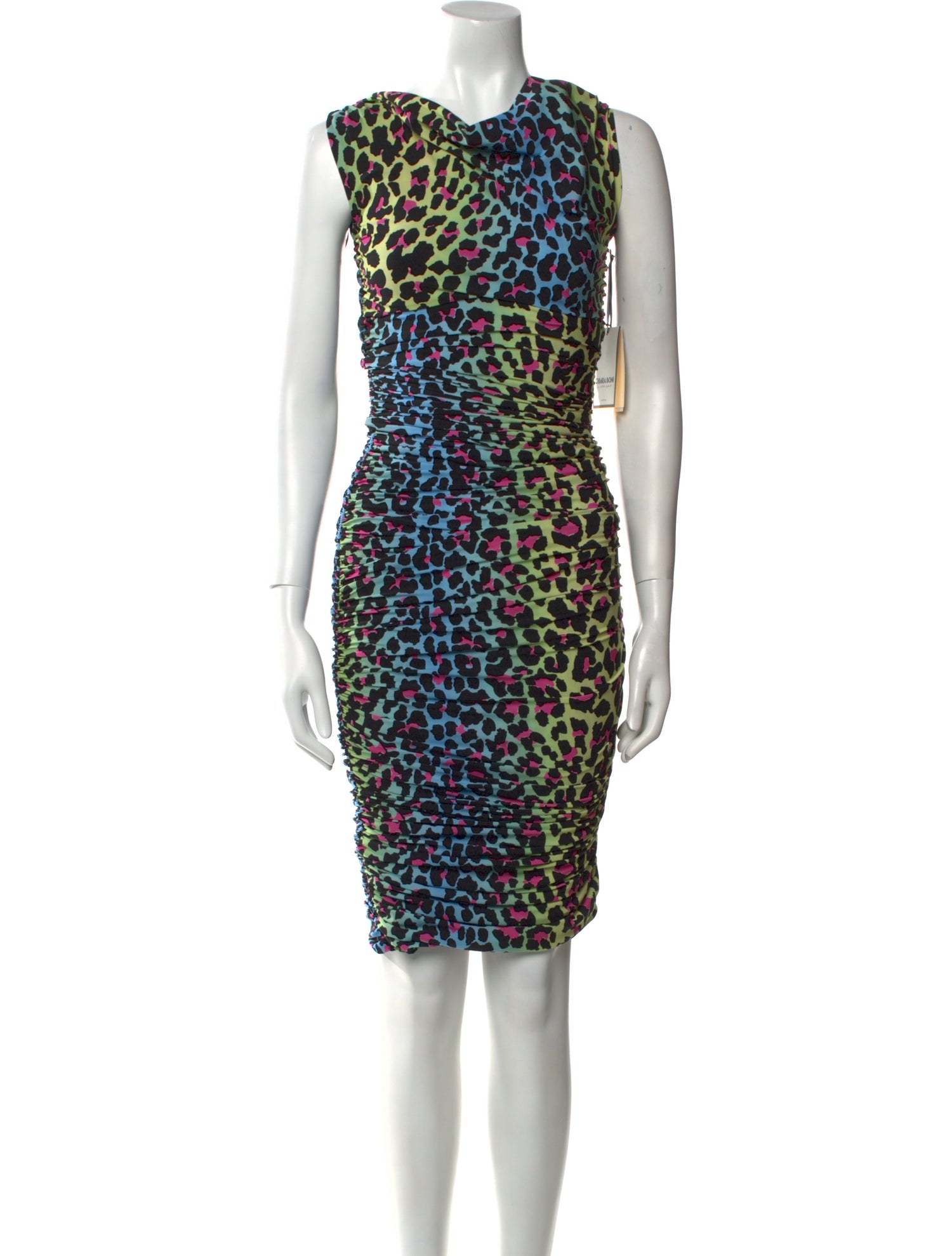 Chiara Boni Printed Midi Length Dress
