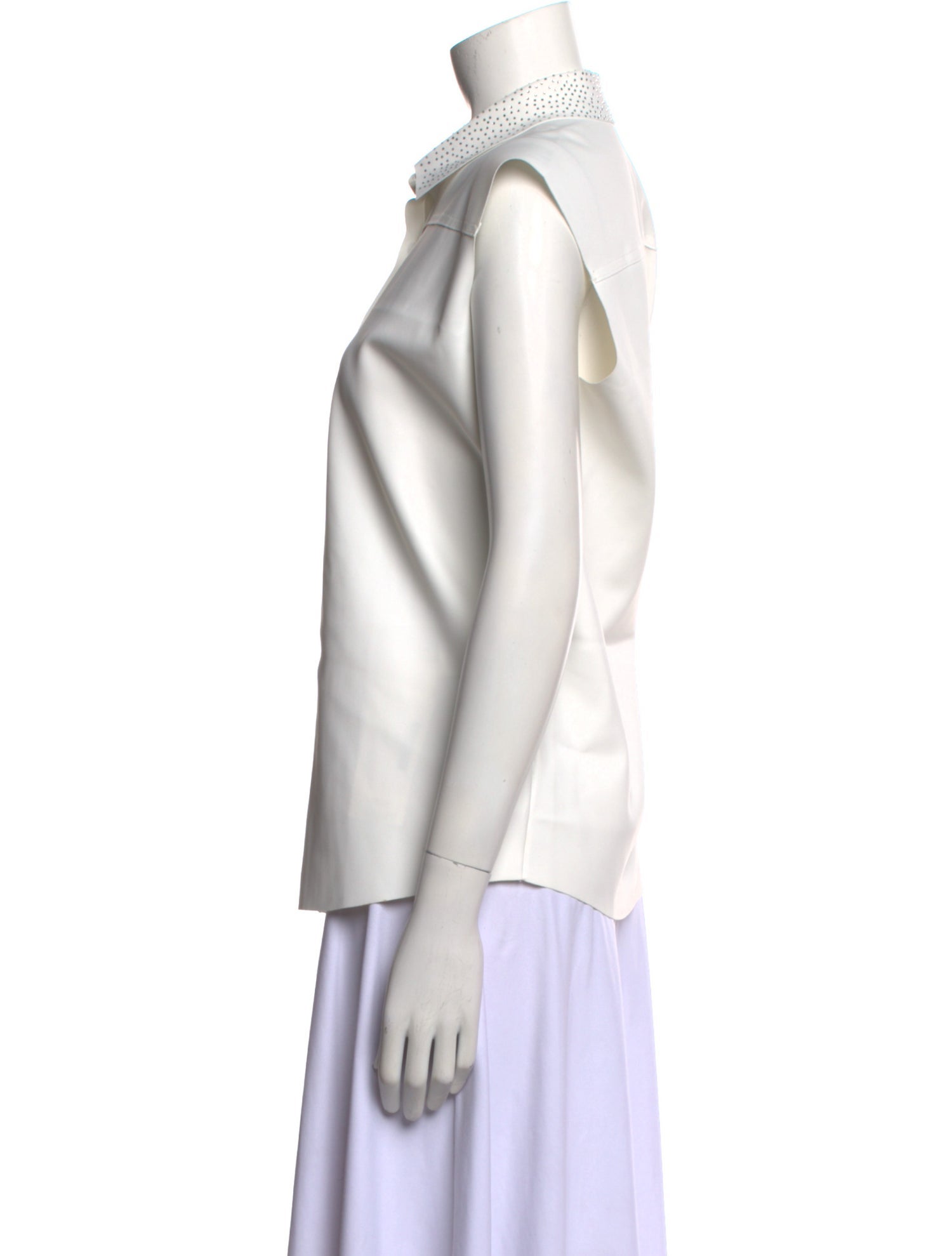 Chiara Boni Short Sleeve Button-Up Top