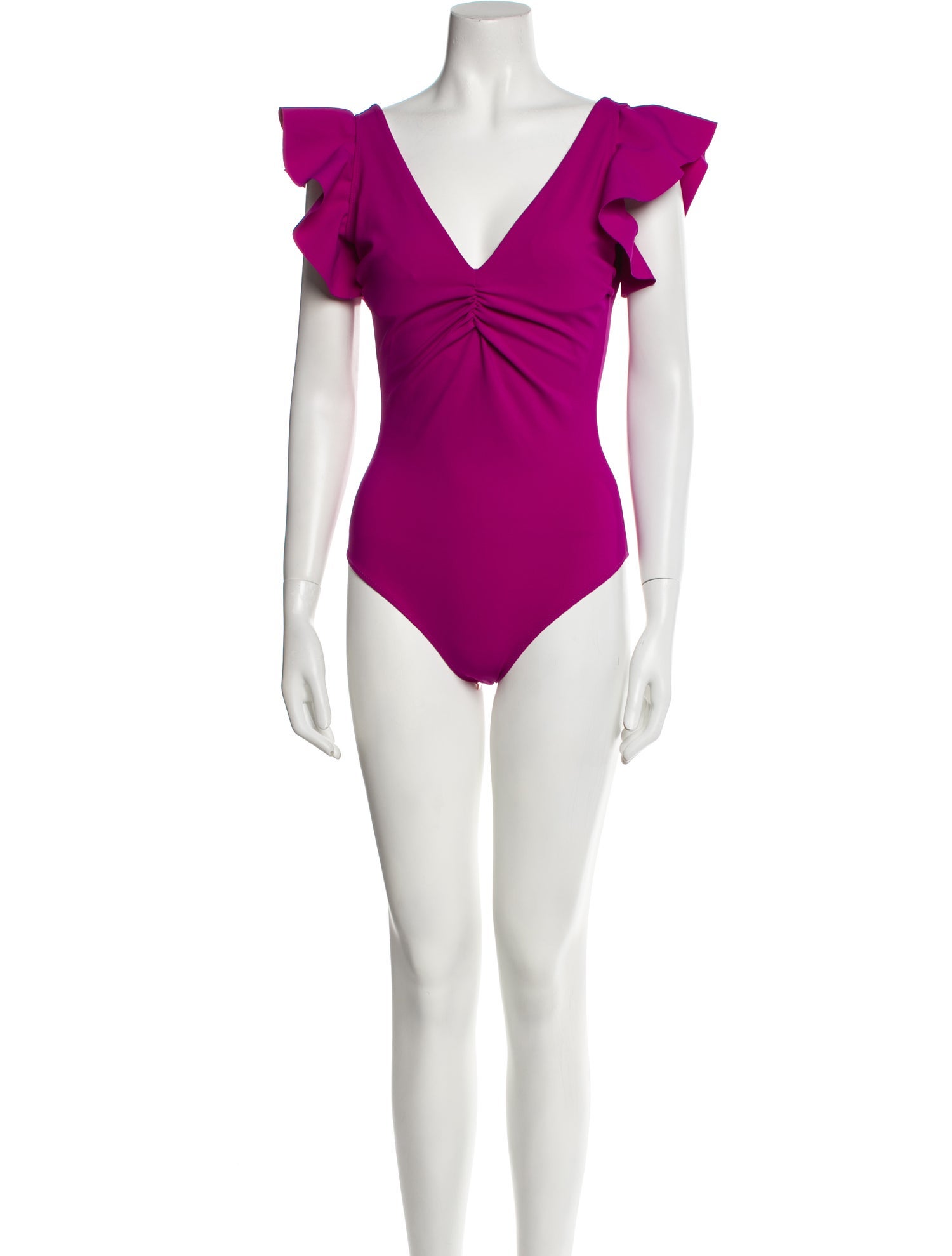 Chiara Boni Ruffle Embellishment One-Piece