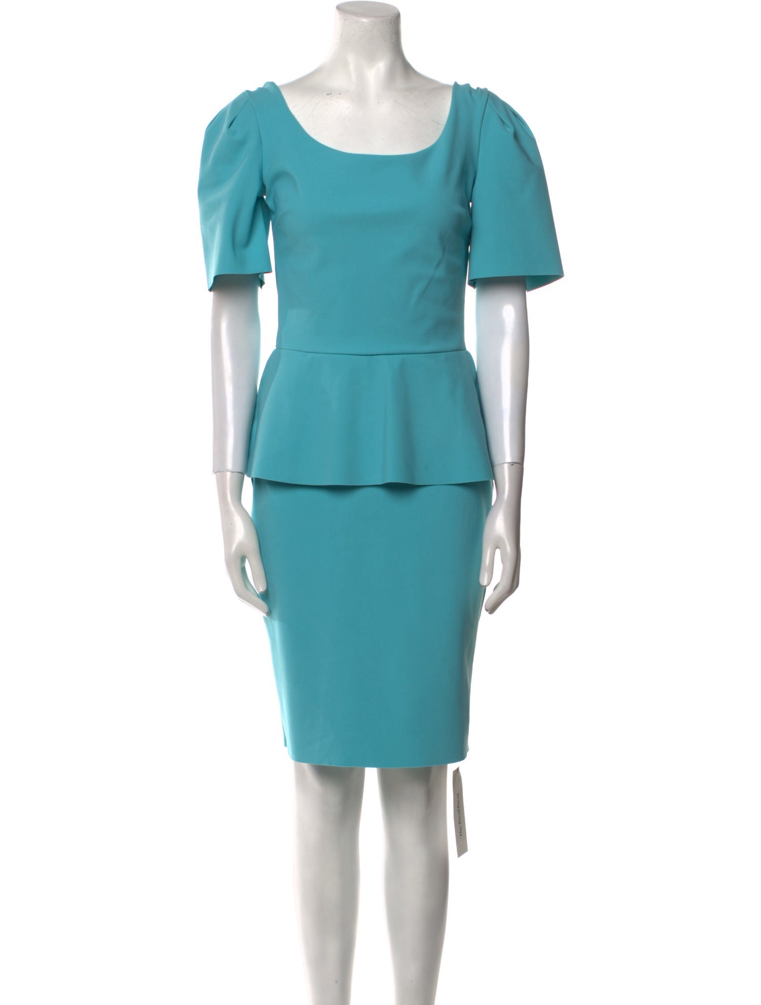 Chiara Boni Scoop Neck Knee-Length Dress