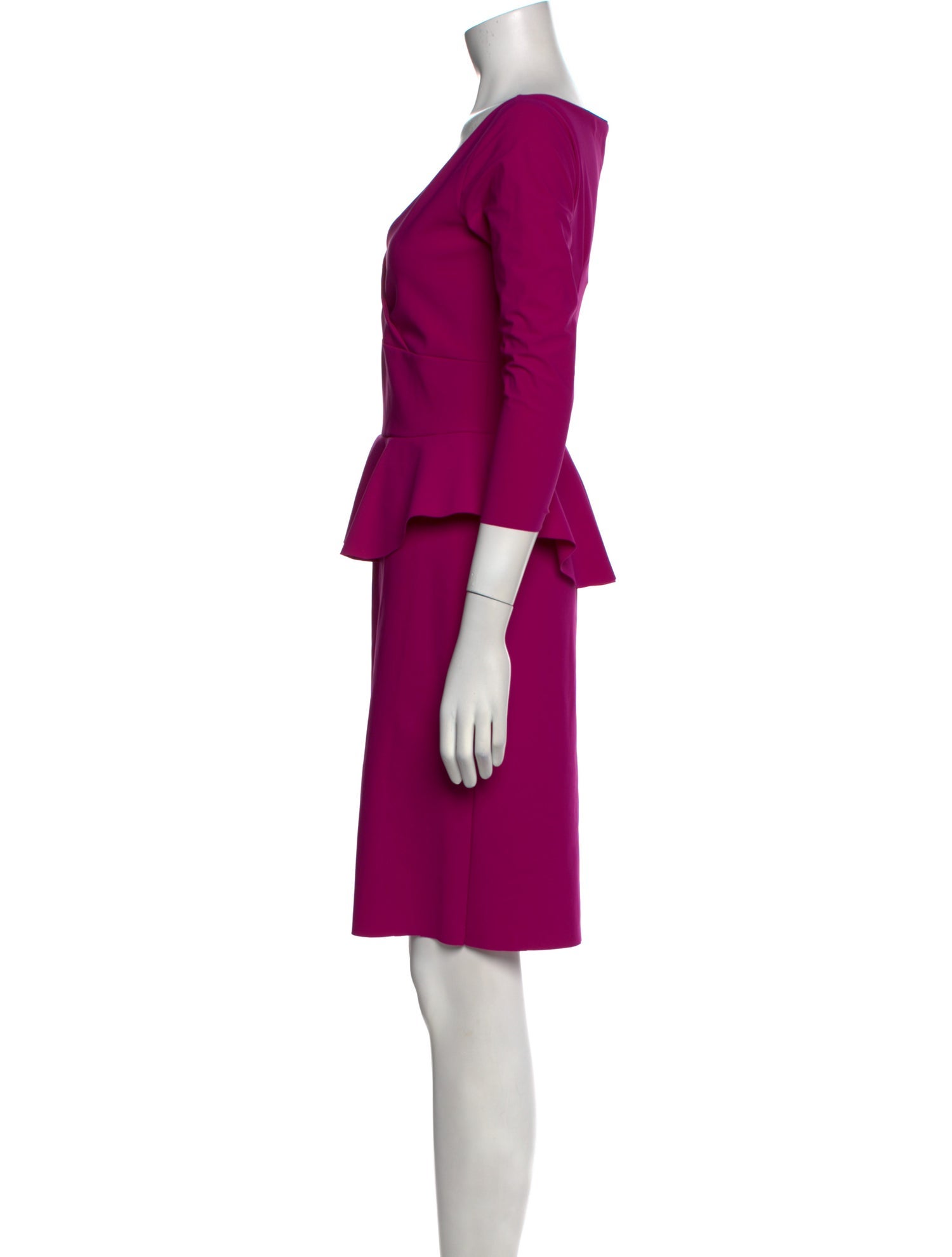 La Petite Robe di Chiara Boni Square Neckline Mini Dress