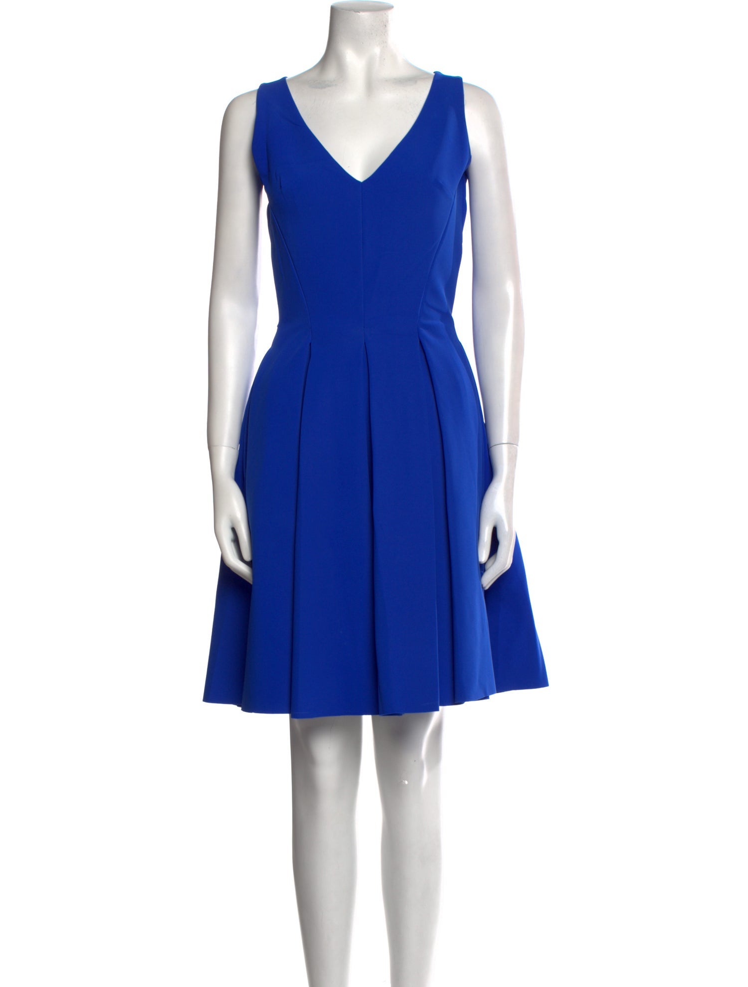 Chiara Boni V-Neck Knee-Length Dress