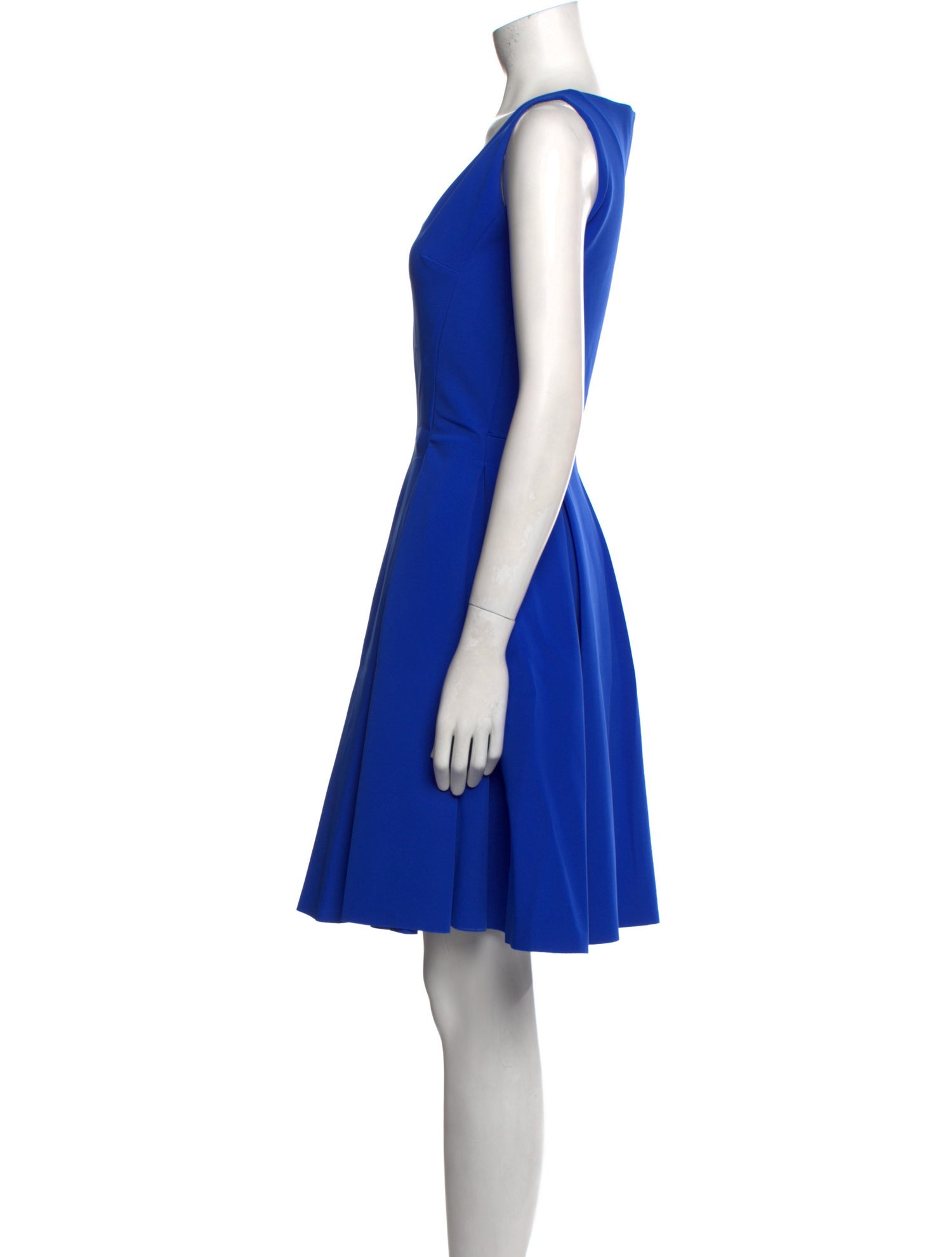 Chiara Boni V-Neck Knee-Length Dress