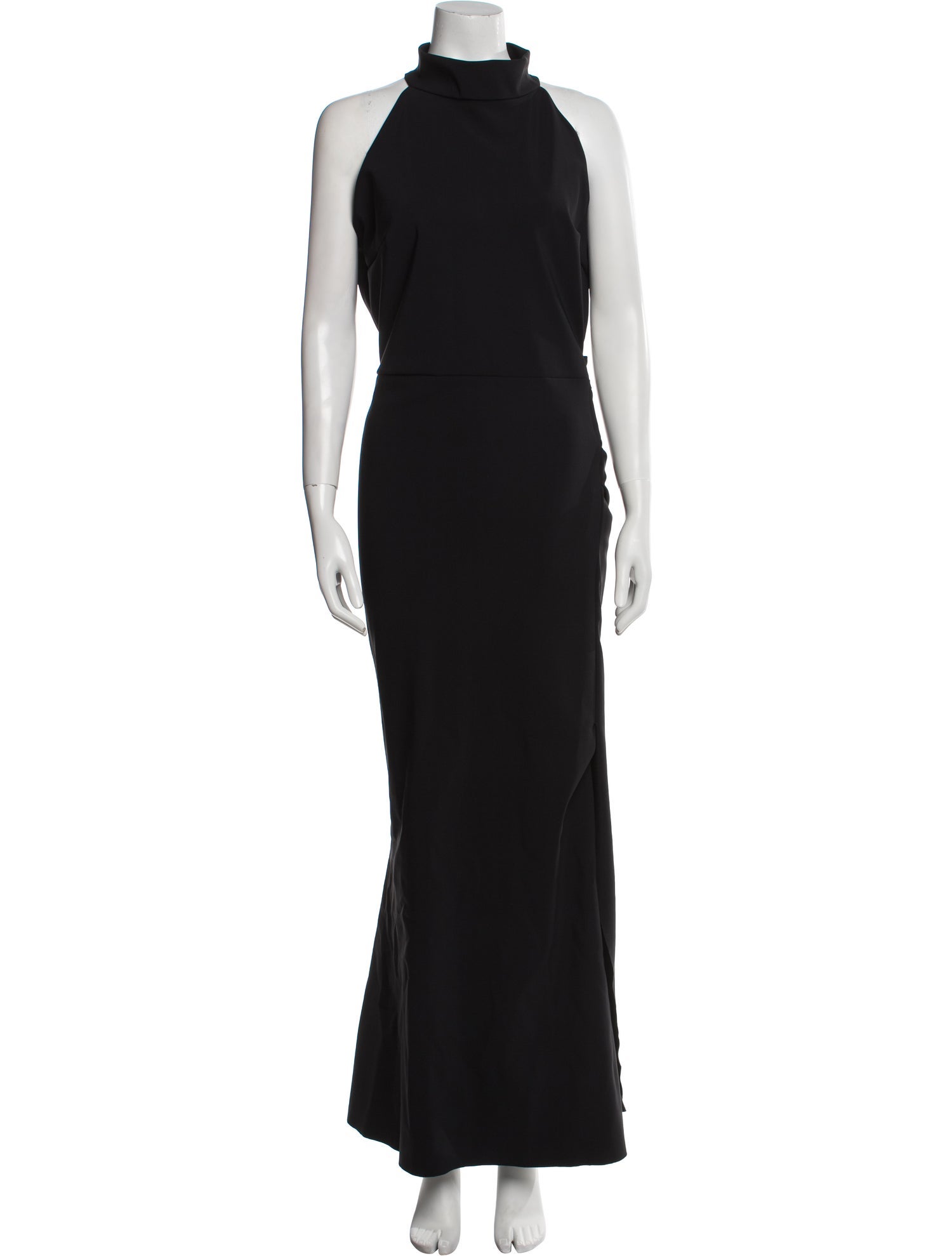 Chiara Boni Mock Neck Long Dress