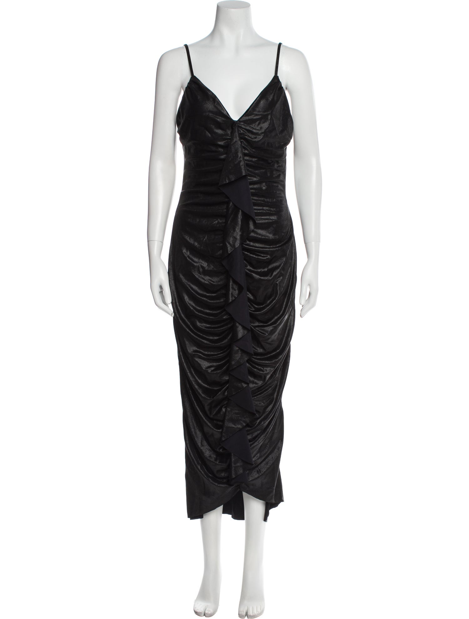 Chiara Boni V-Neck Long Dress