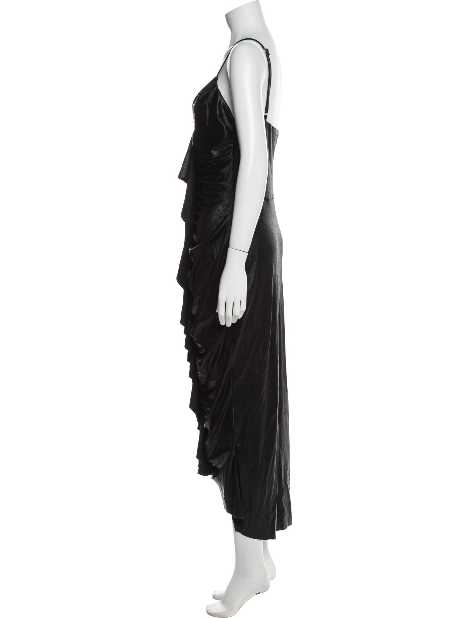 Chiara Boni V-Neck Long Dress