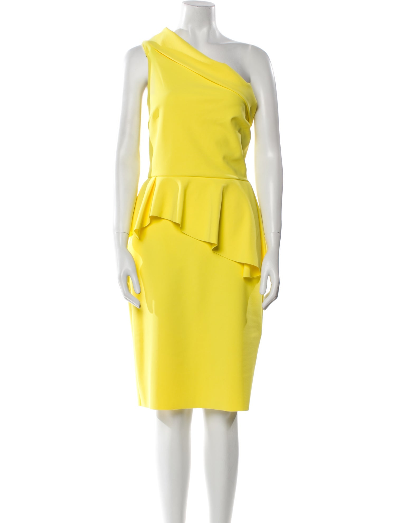 Chiara Boni One-Shoulder Knee-Length Dress