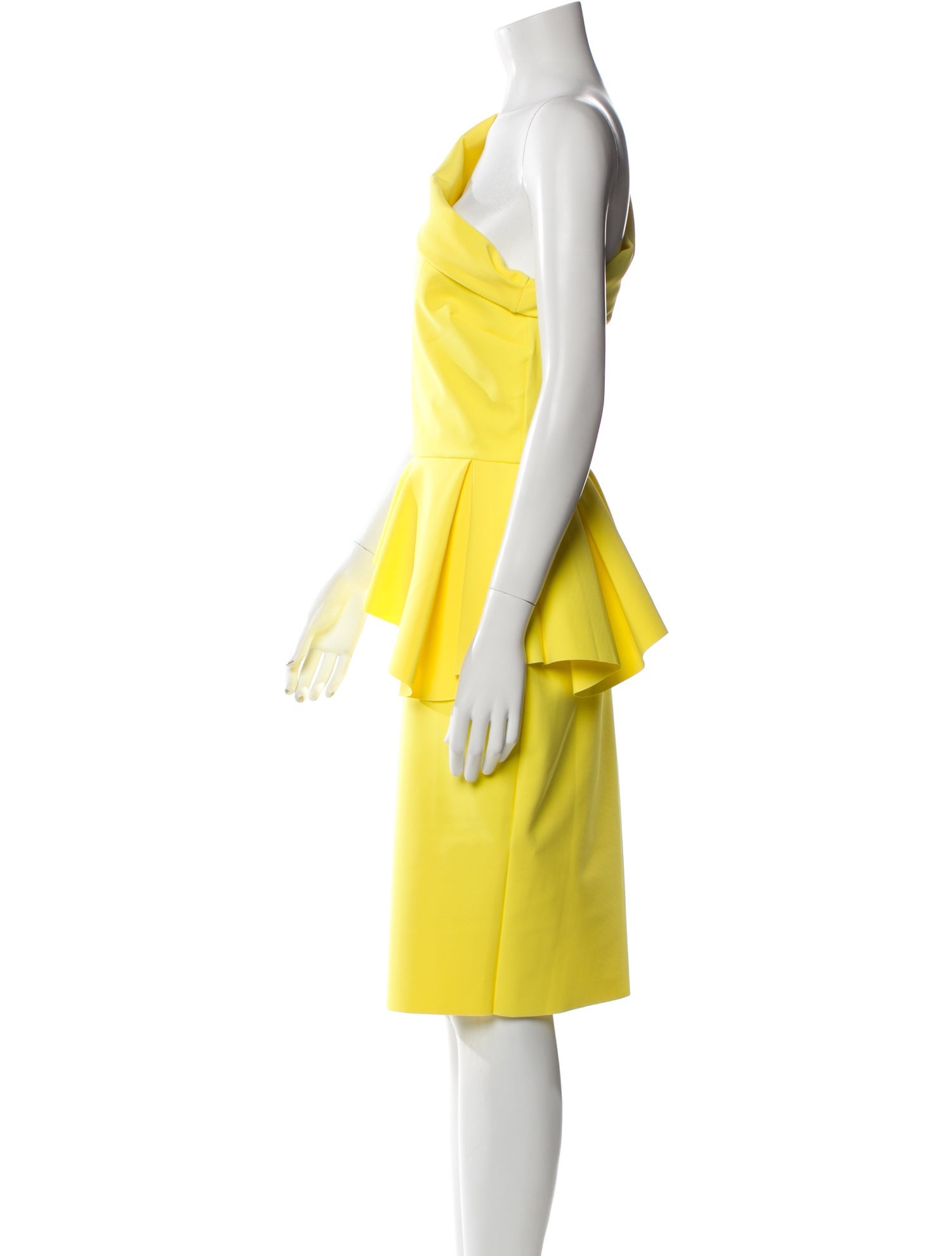 Chiara Boni One-Shoulder Knee-Length Dress